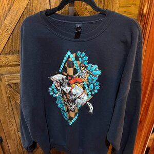 Sweatpants, Sweatshirt, Western Outfit